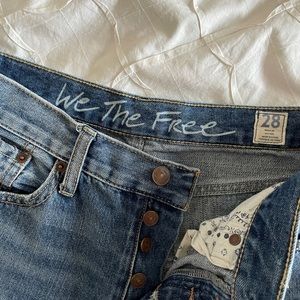 Free People Denim Shorts